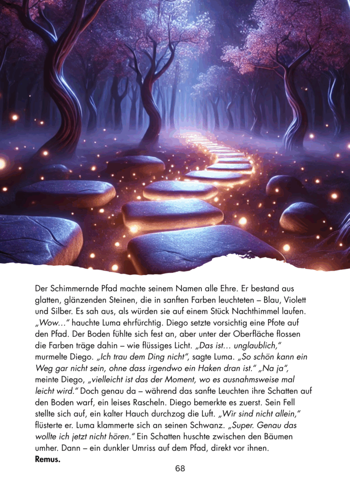Abenteuerbuch für Kinder ab 6 Jahren: Diego auf seiner mutigen Reise durch eine fantastische, verborgene Welt voller Wunder