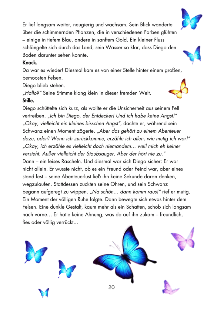 Blick ins Buch: 'Diego – Der kleine Prager Rattler' – poetische Sprache, magische Stimmung und spannende Wendungen